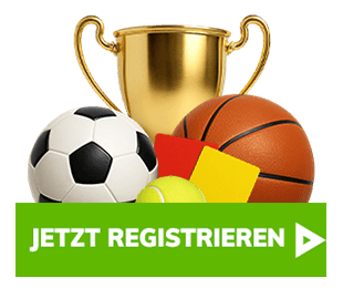 Sport Symbole mit Registrierung Button bei Bahigo
