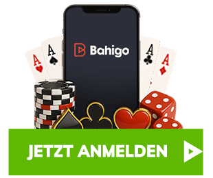 Mobile Ansicht für Bahigo Wetten Online mit Anmelden Option
